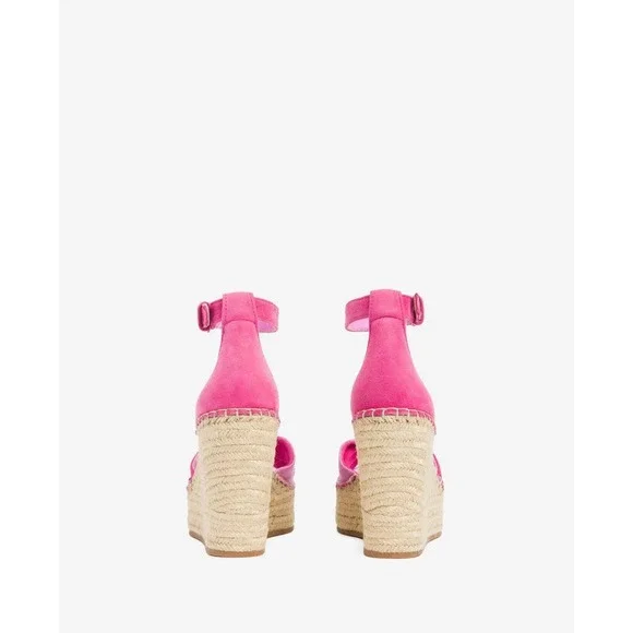 KENNETH COLE NEW YORK Women's Sol Espadrille Wedge Sandals Sz 10 Shoes140 - Picture 3 of 4